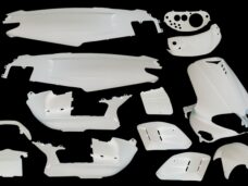 Plaatset 15-delig Edge voor Gilera Runner tot  bouwjaar 08-2005 - glanzend wit