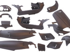 Plaatset 15-delig Edge voor Gilera Runner tot  bouwjaar 08-2005 - mat grijs