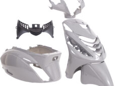 Plaatset 5-delig Edge voor Piaggio Zip-SP vanaf bouwjaar 2000 - nardo grey