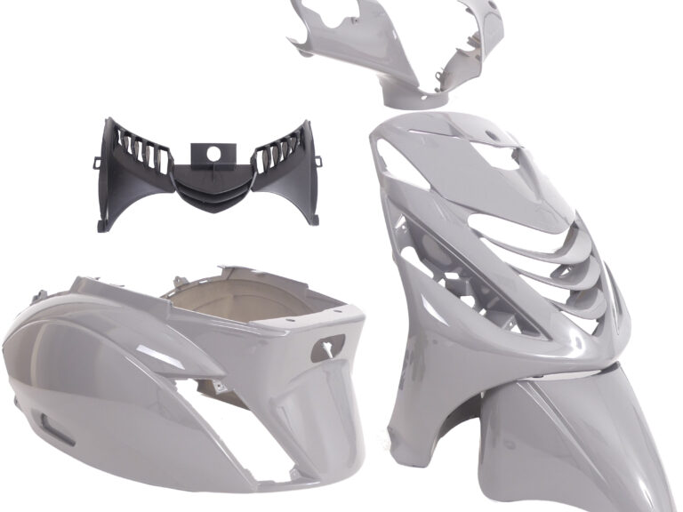 Plaatset 5-delig Edge voor Piaggio Zip-SP vanaf bouwjaar 2000 - nardo grey