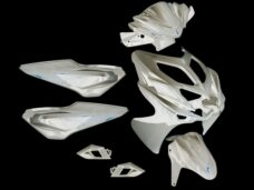 Plaatset 9-delig Yamaha Aerox-R vanaf bouwjaar 2014 - glanzend wit