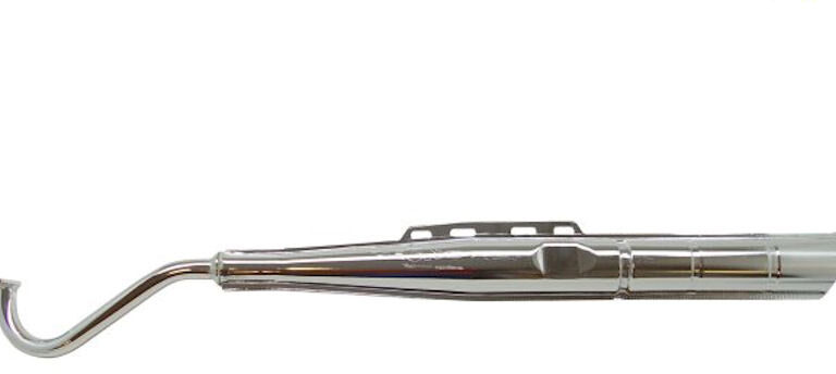 Uitlaat Puch maxi standaard model 22mm 45km
