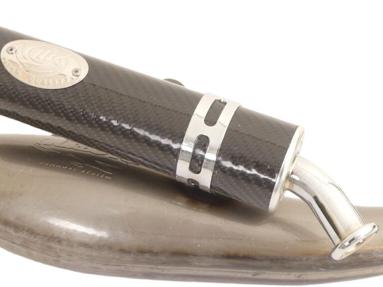 Uitlaat Turbokit "Carreras exclusivo competition" Piaggio/ Vespa/ Gilera scooter 70cc 2 takt (zonder voorflens)
