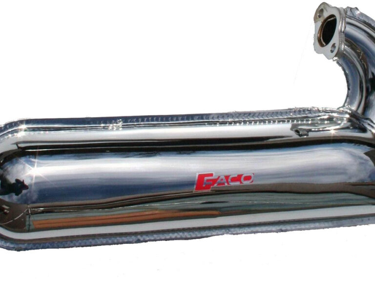 Uitlaat Vespa 50s / ET3/ Primavera 50 tot 125cc chroom
