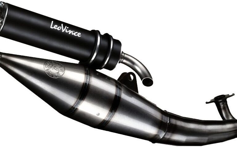 Uitlaat Leovince HM TT Piaggio ZIP 2000 Kat - Black Edition