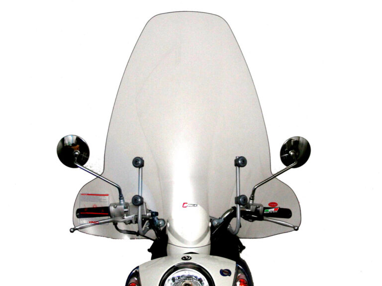 Windscherm Faco Sym Mio 50-100cc inclusief bevestigingsmaterialen