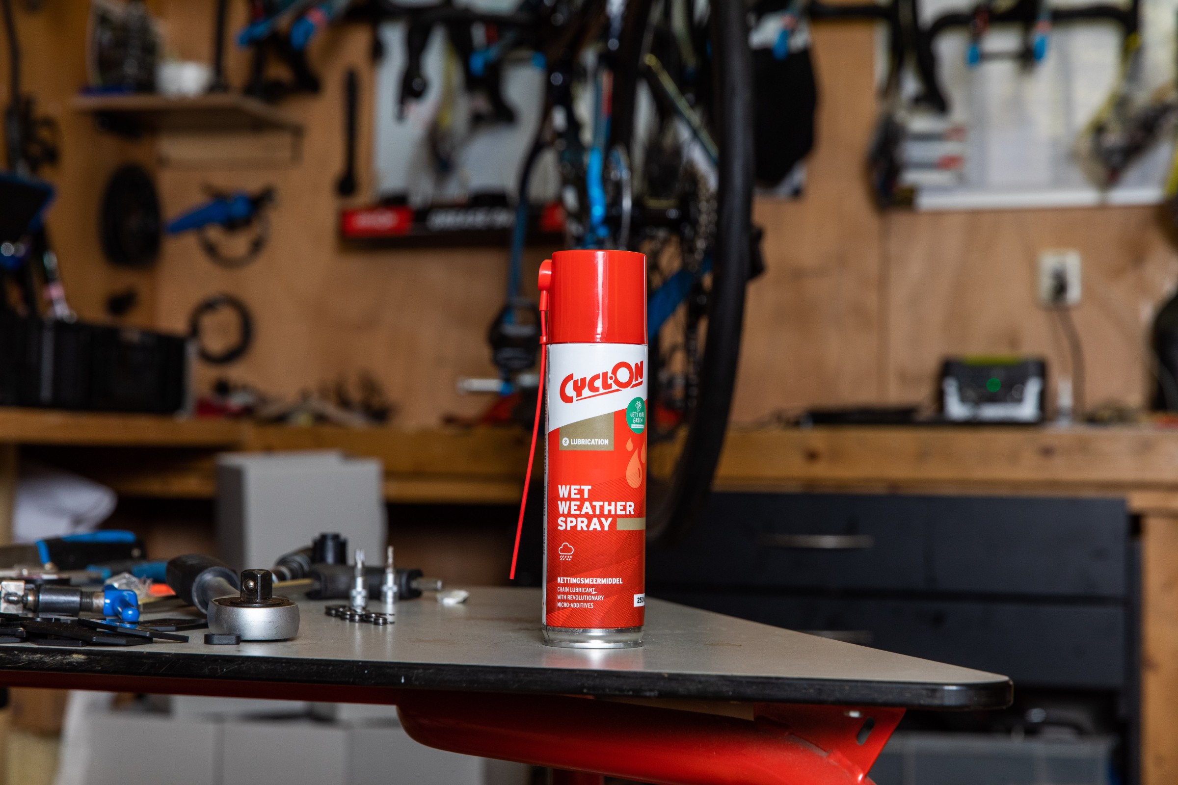 Kettingsmeermiddel CyclOn Wet Weather Spray - 250 ml - Afbeelding 2
