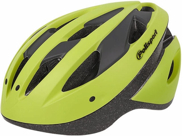 Fietshelm Polisport SportRide MTB L (58-62cm) - geel fluor/mat zwart