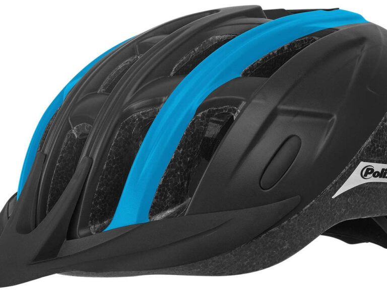 Fietshelm Polisport Ride-In M (54-58cm) - zwart/blauw