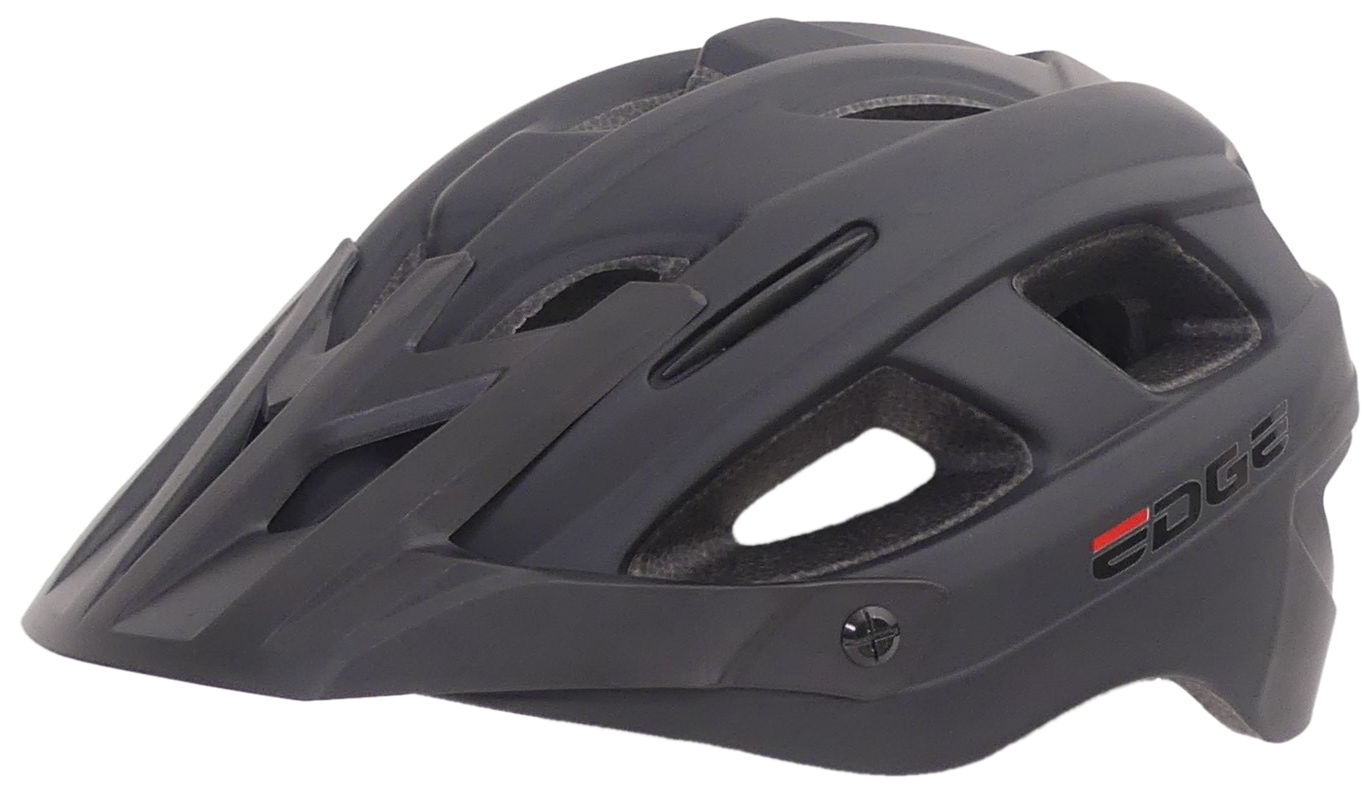 Fietshelm Edge Cantabria large (58-61cm) - mat zwart - Afbeelding 2