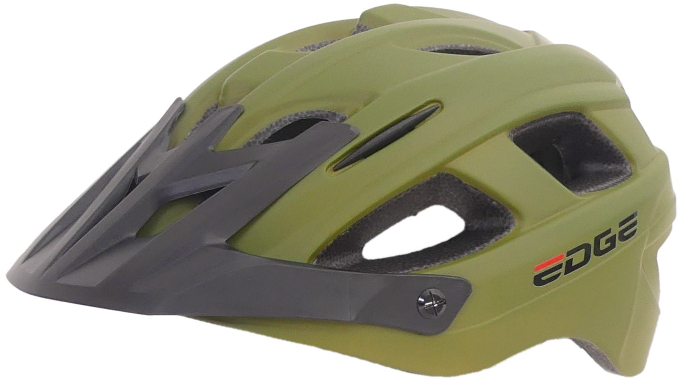 Fietshelm Edge Cantabria large (58-61cm) - mat groen - Afbeelding 2