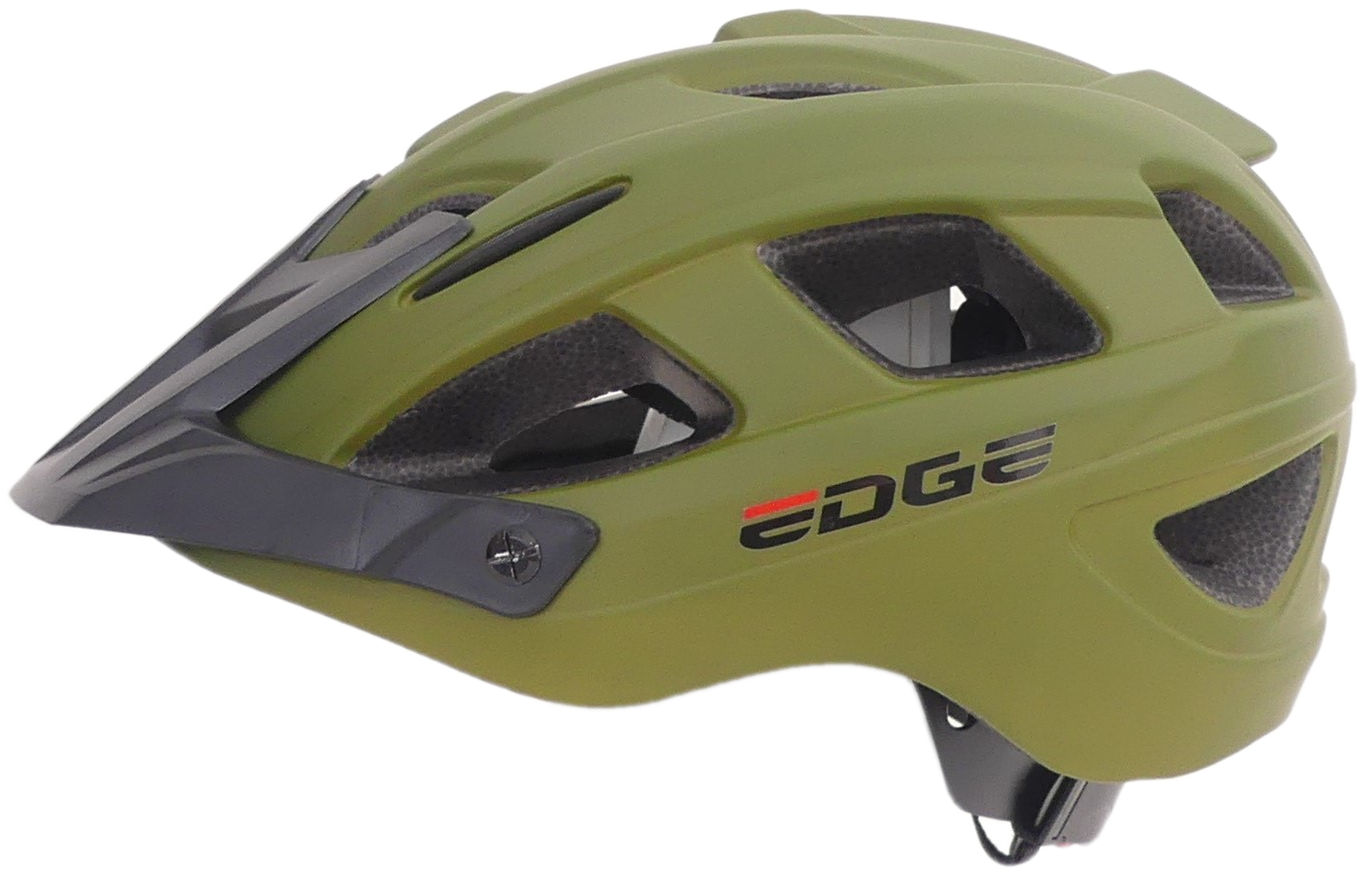 Fietshelm Edge Cantabria large (58-61cm) - mat groen - Afbeelding 3