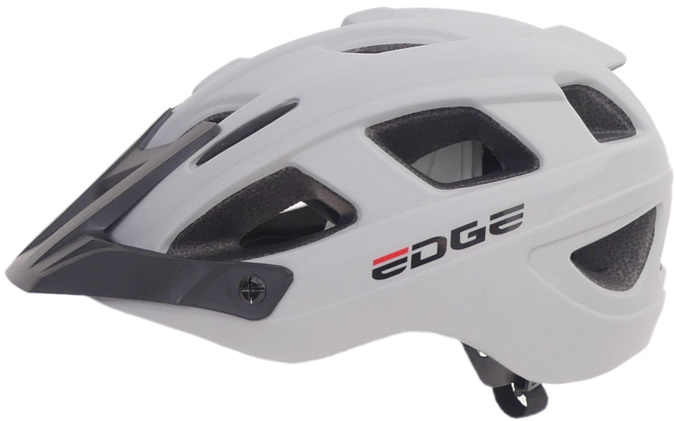 Fietshelm Edge Cantabria medium (55-58cm) - mat grijs - Afbeelding 3