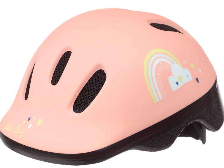 Fietshelm Polisport Happy Rainbow XXS 44-48 cm - roze