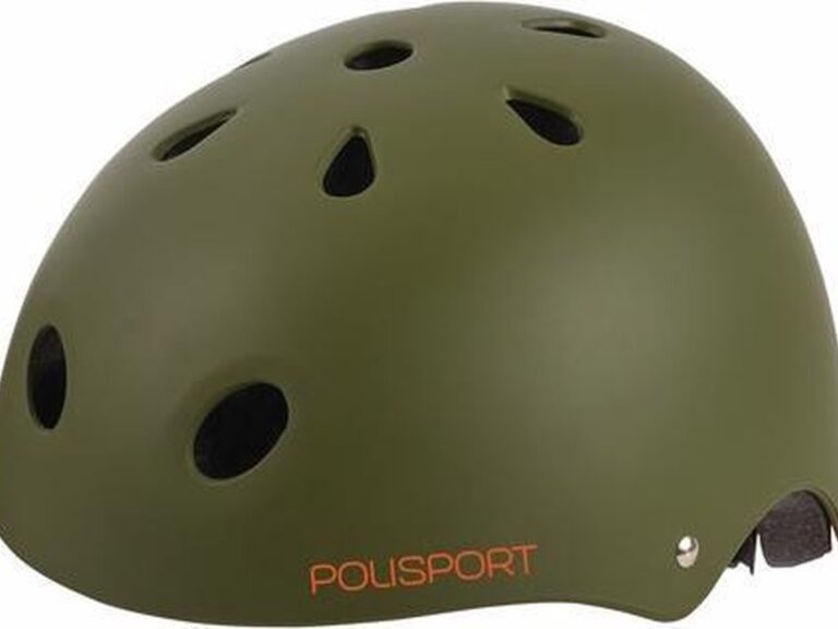 Fietshelm Polisport Urban Radical Tag S 53-55 cm - mat groen/oranje