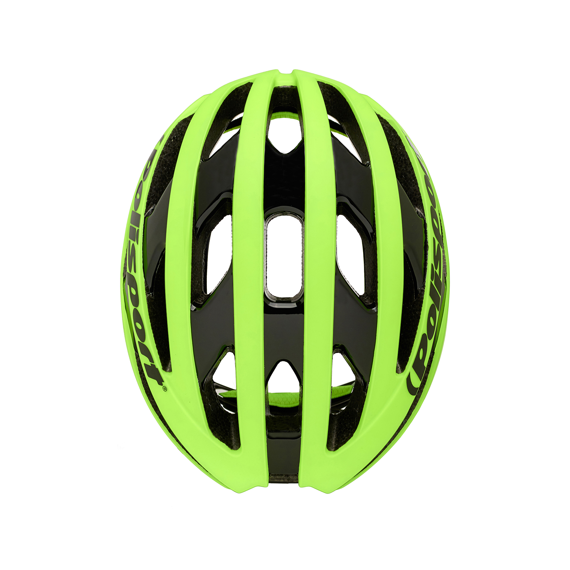Fietshelm Polisport Light Pro M 54-58 cm - mat fluor geel / zwart - Afbeelding 2