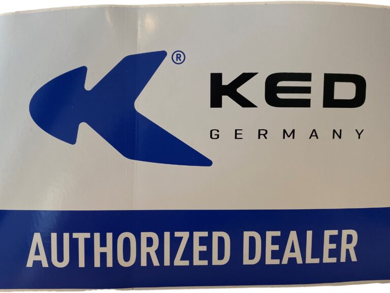 Sticker KED autorized dealer