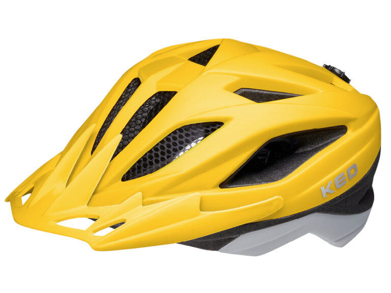 Fietshelm KED Street Jr. Pro S (49-55cm) - yellow grey matt
