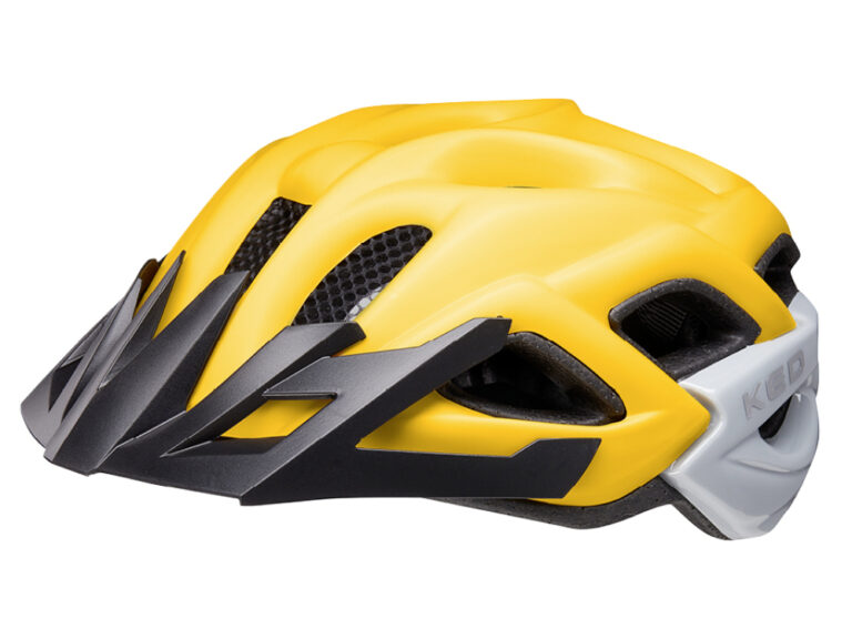 Fietshelm KED Status Jr. S (49-54cm) - yellow black matt