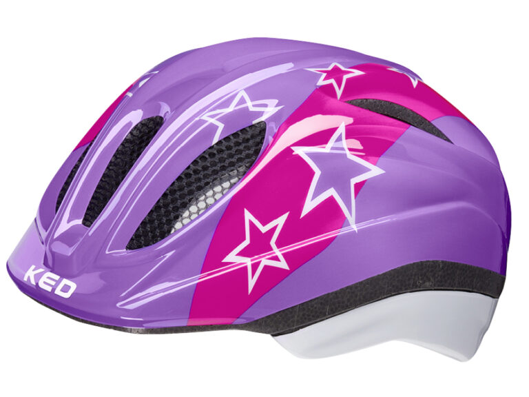 Fietshelm KED Meggy II XS (44-49cm) - lilac stars