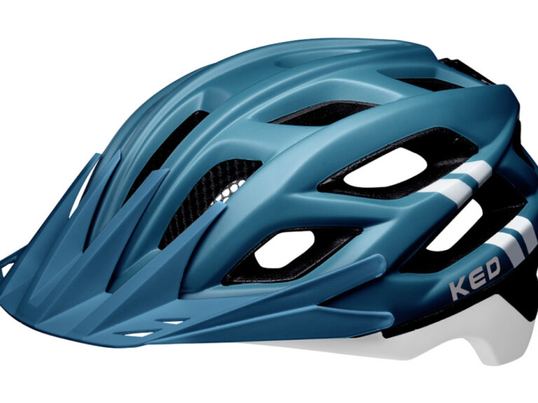 Fietshelm Companion M (52-58cm) - blue white matt