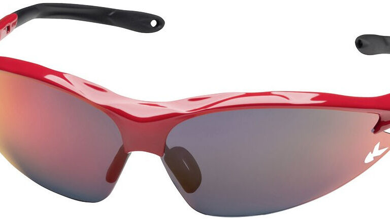 Fietsbril KED JackaI - red (multi-red-mirror)