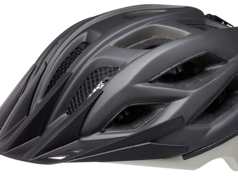 Fietshelm KED Champion visor M (52-58 cm) - ash light matt