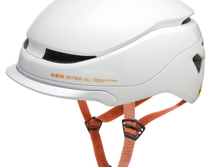 Fietshelm KED Mitro UE-1 L (56-61cm) - grey orange matt