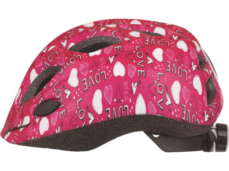 Kinderhelm Polisport With Love S (52-56 cm) - met led verlichting