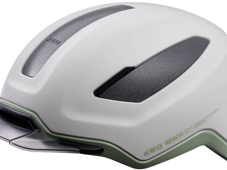 Fietshelm KED Reach DT medium 54-58 cm - cloud grey light sage