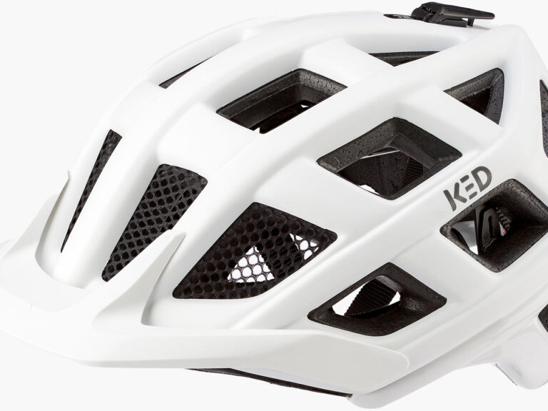 Fietshelm KED Crom M 52-58 cm - white matt