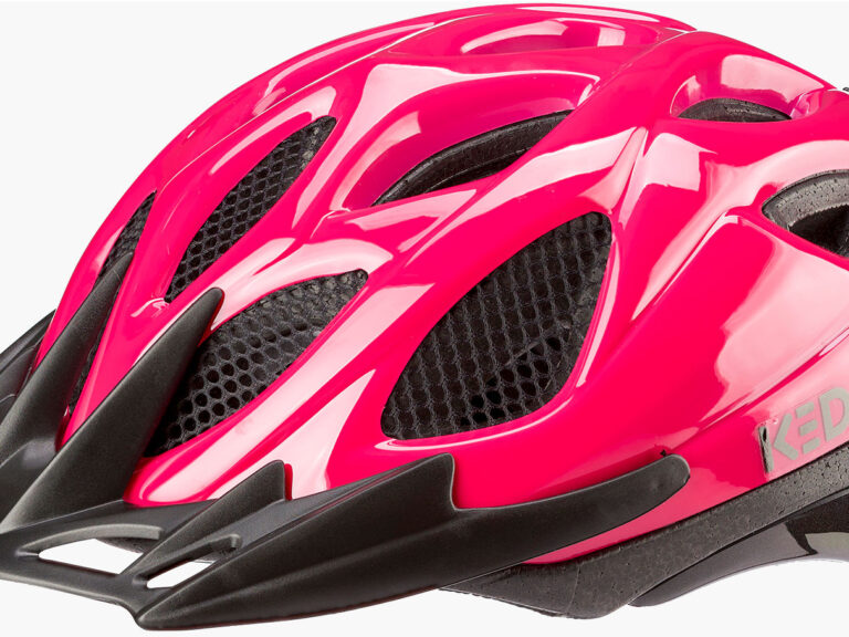 Fietshelm KED Tronus L 55-63 cm - magenta black glossy