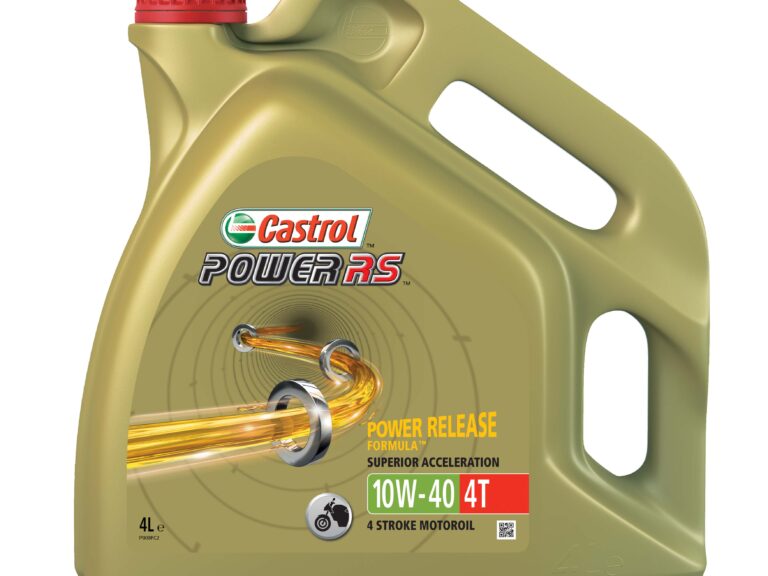 Olie Castrol Power RS 4T 10W-40 - fles à 4 liter