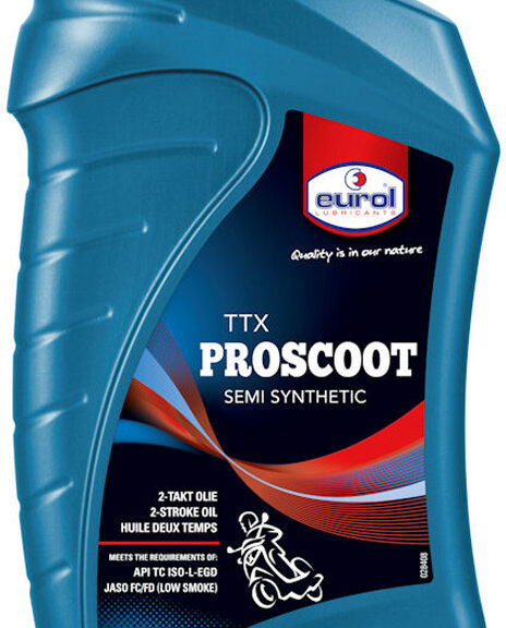 Olie Eurol Pro-Scoot (TT-X) semi synthetic  - 1 liter