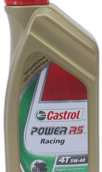 Olie Castrol RS Racing 4T 5W-40 - fles à 1 liter