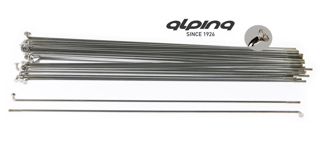 Spaken 246-13 Alpina Raggi ø2.33 mm Fg 2.6 - zink (144 stuks) - Afbeelding 2