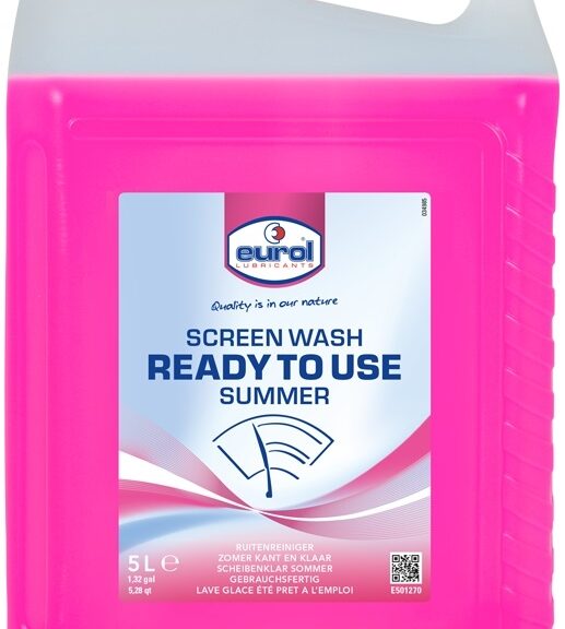 Ruitensproeiervloeistof Eurol Screen Wash Kant & Klaar Zomer - 5 liter