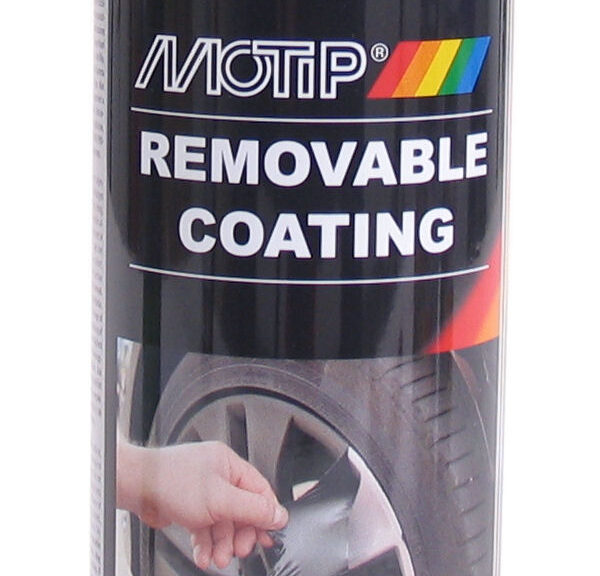 Sprayplast Motip - glanzend zwart (spuitbus á 500 ml)