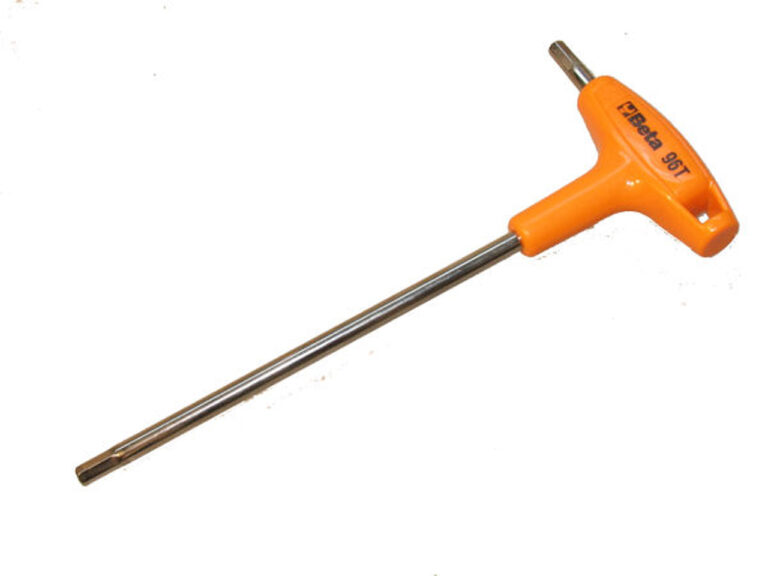 Haakse zeskant stiftsleutel Beta Tools 96T - 6 mm