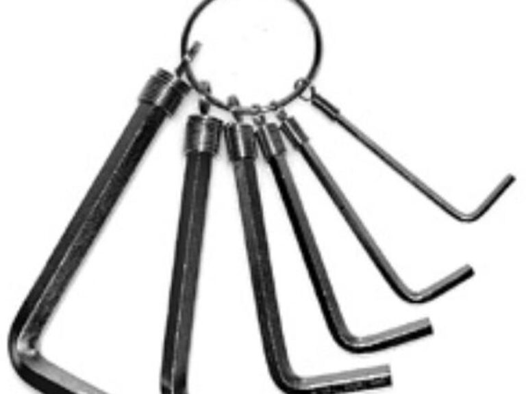 Inbussleutelset 2/3/4/5/6/7mm