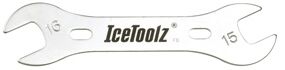 Conussleutel IceToolz 15x16mm Cr-Mo staal
