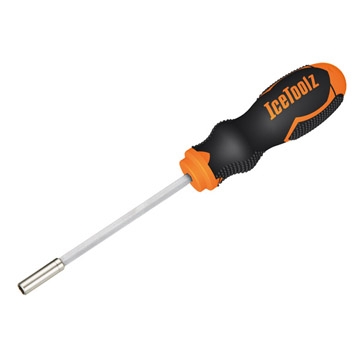 Spaaknippelsleutel IceToolz 12D3 voor 3,6 mm (vierkante nippels)