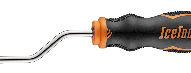 Verdraaibare spaaknippelspanner IceToolz 12S5 voor hoge velgen