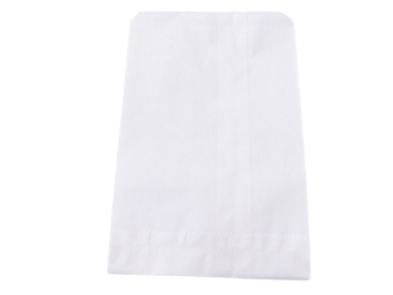 Fourniturenzak kraftpapier 12x19cm - wit (1000 stuks)