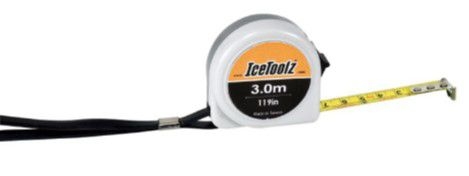 Rolmaat Icetoolz 3 meter- grijs