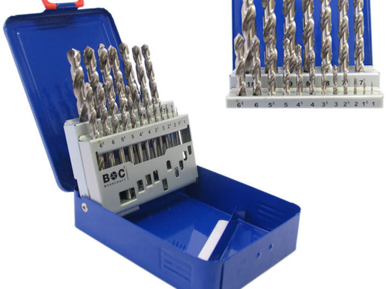 Borenset Bofix HSS 19-delig - 1 t/m 10mm