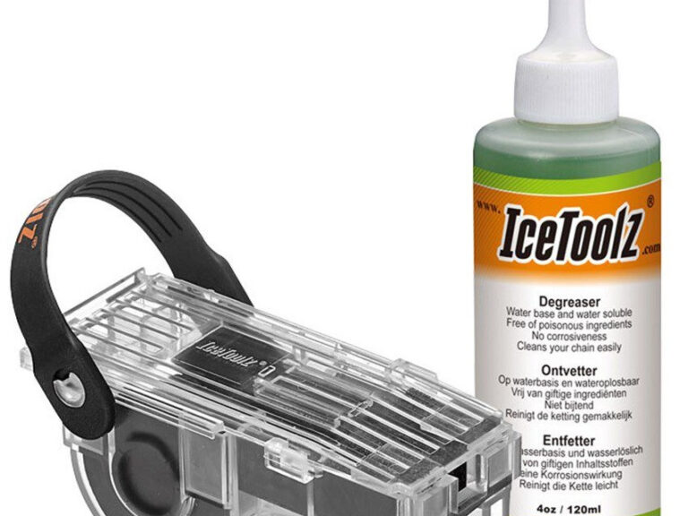 Kettingreiniger met ontvetter (120ml) IceToolz 240C212 (set)