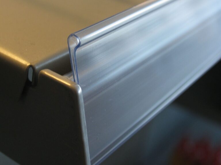 Kunststof strip voor op legbord Tego Metal