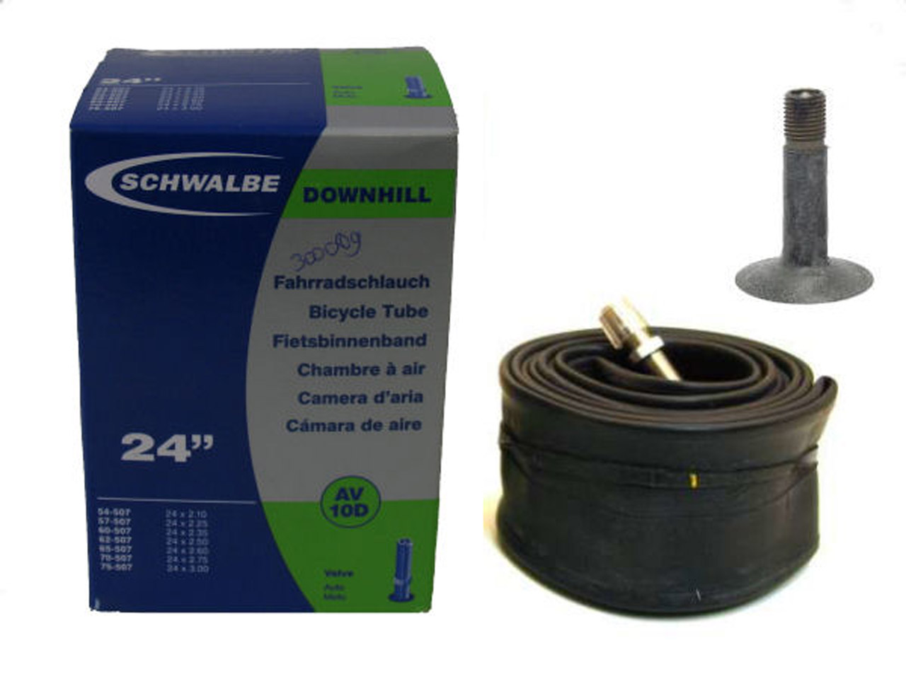 Binnenband Schwalbe AV10D TR4 Downhill 24" / 54/75-507 - 40mm ventiel