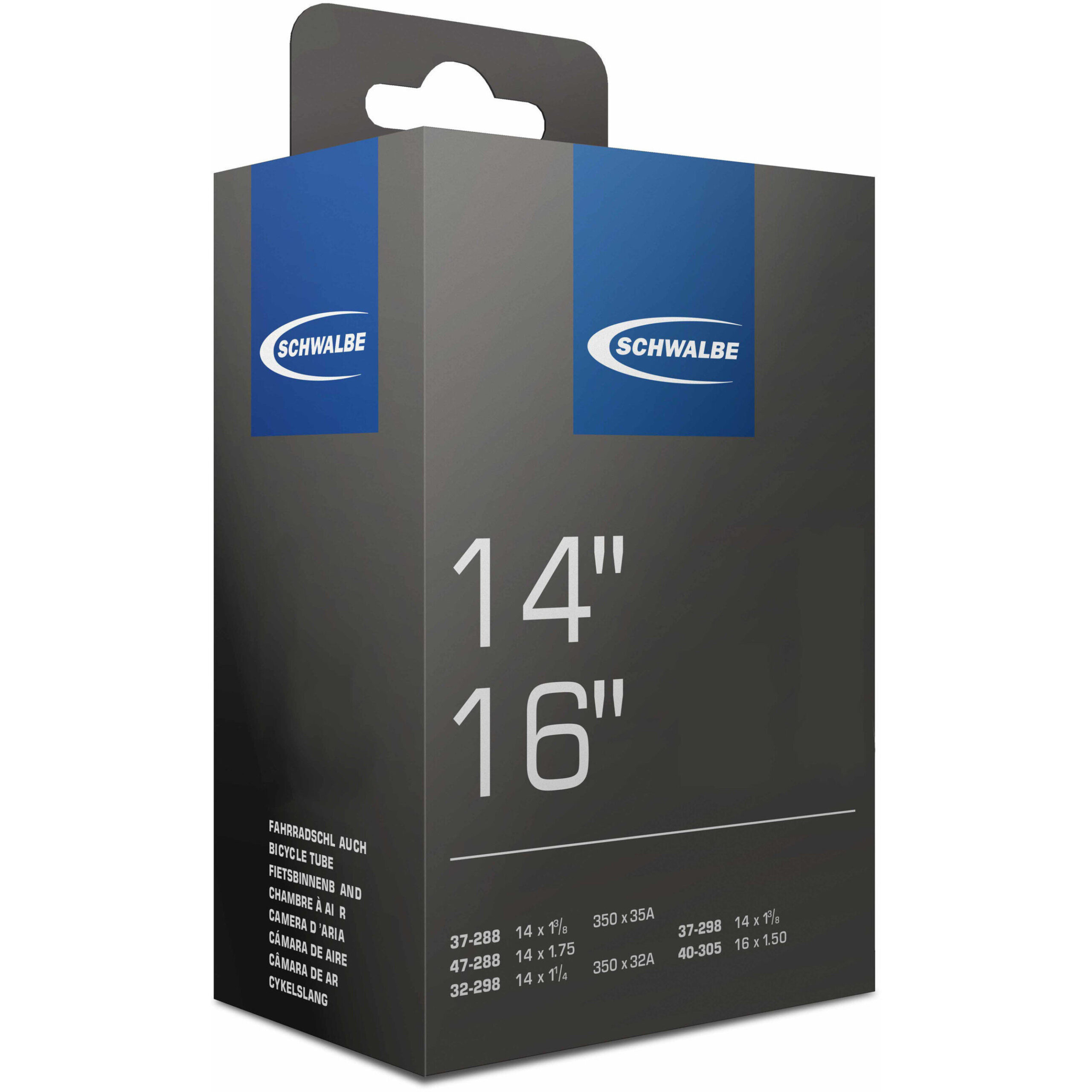 Binnenband Schwalbe SV2 14" / 32/47-288/305 - 40mm ventiel